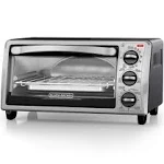 Black & Decker 4-Slice Toaster Oven - TO1313SBD