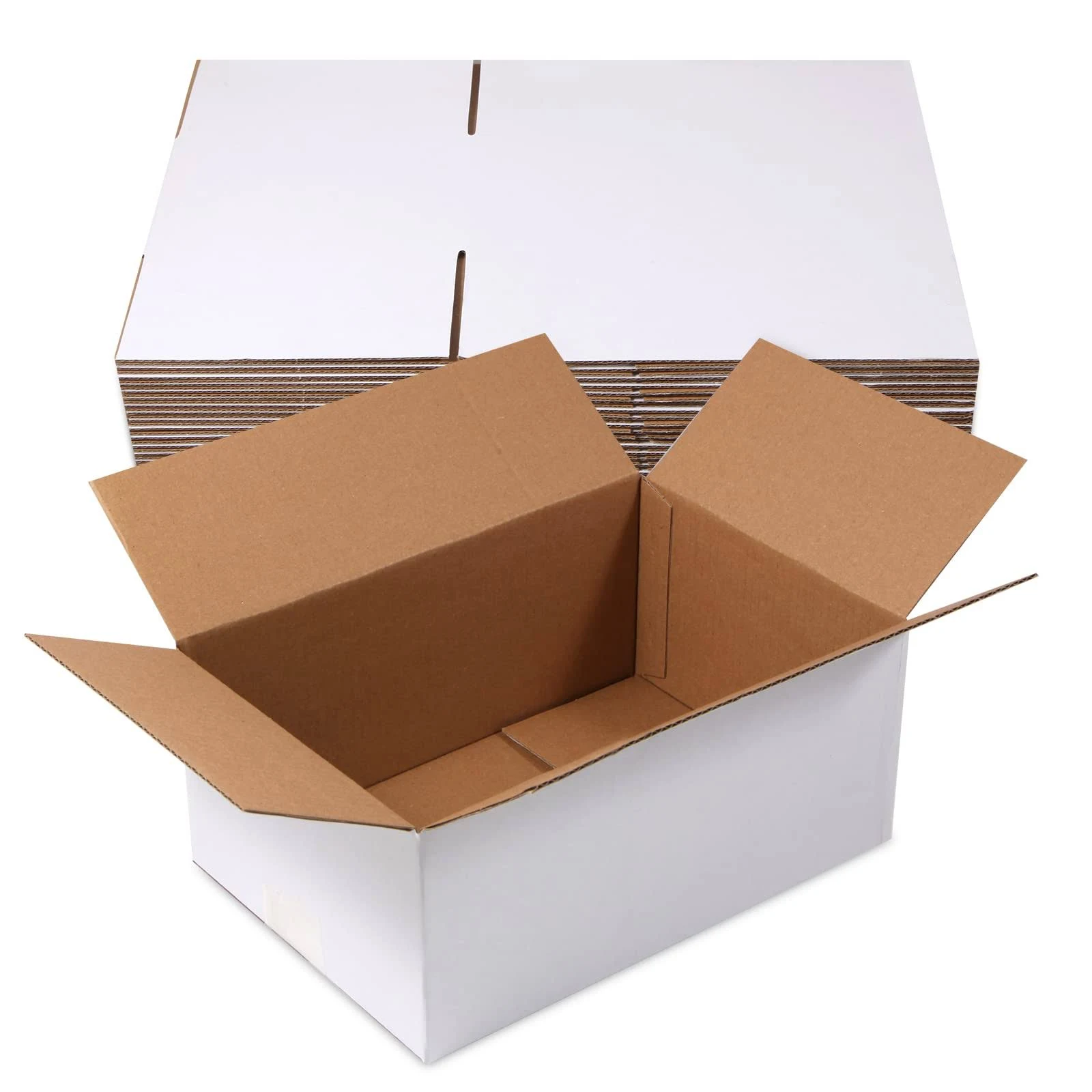 MYSLIMZE 25 Packs 8x6x4 Small Cardboard Shipping Boxes for Mailing, Packing and