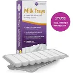 Fairhaven Milkies Breast Milk Freezing System 2 Reusable Trays 16 oz (480mL)