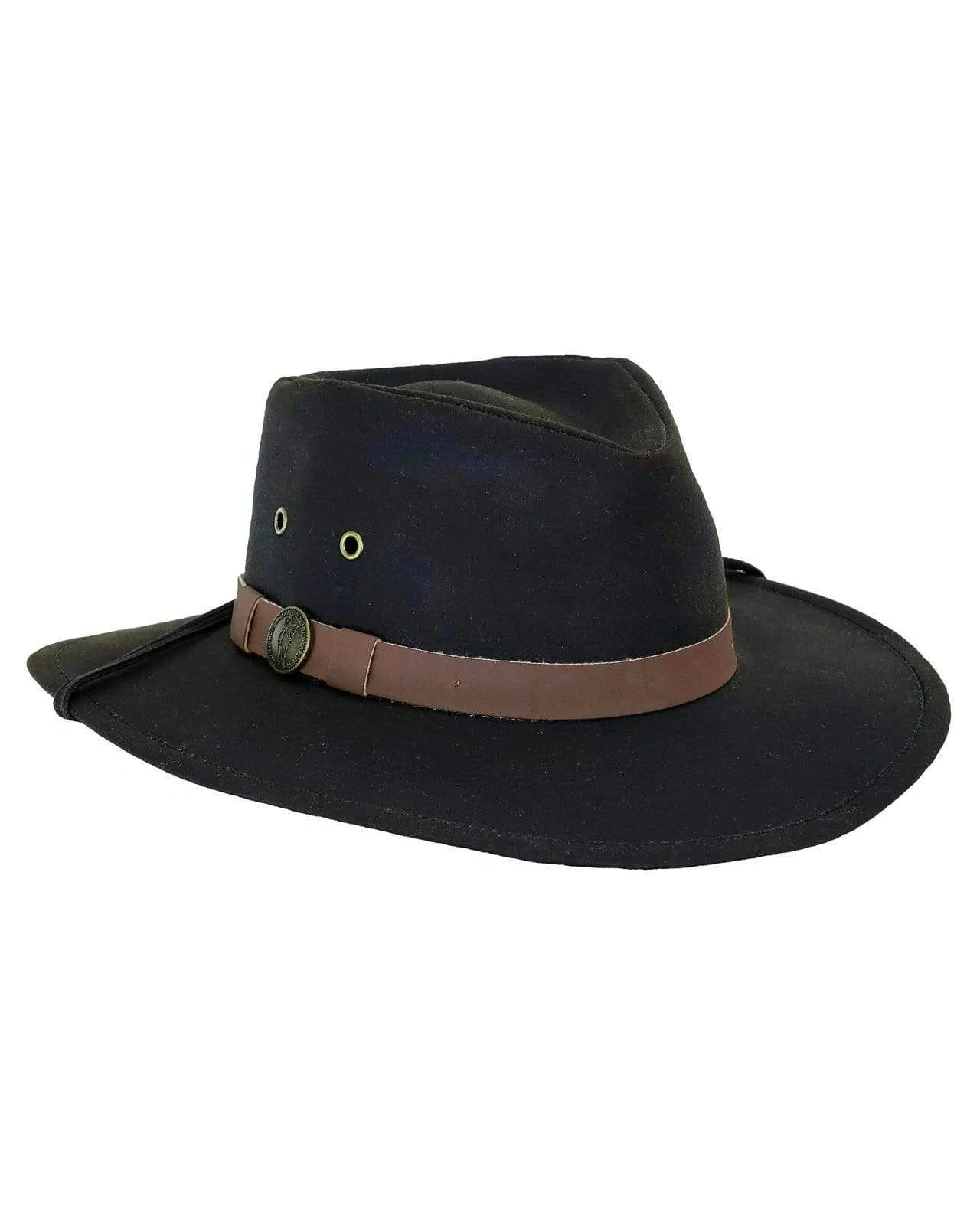 Outback Trading Co. Kodiak Oilskin Hat - 1480 Brown