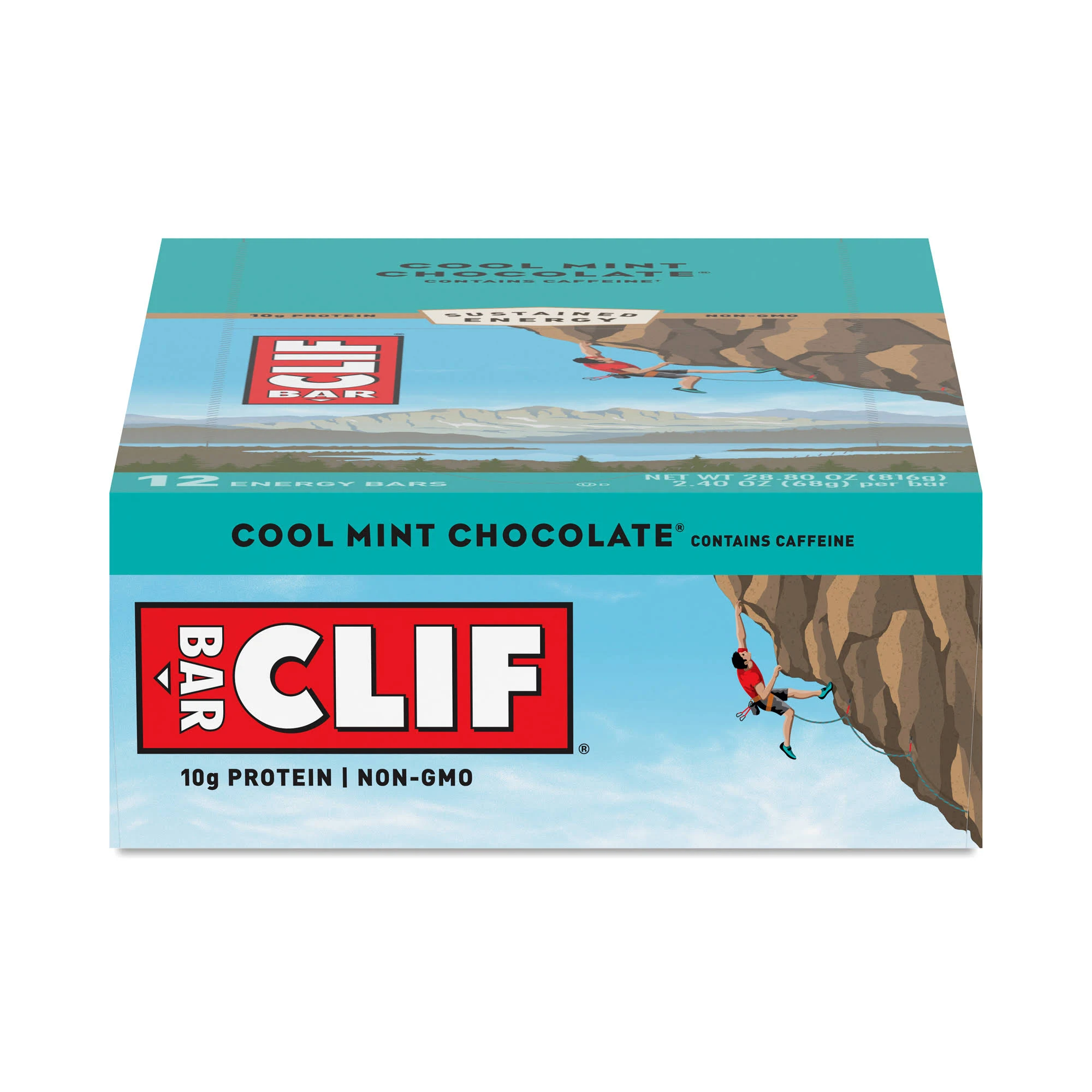 Clif Bar Cool Mint Chocolate 12 Bars