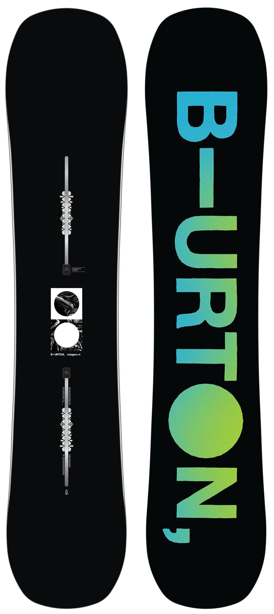 "Burton Men's Instigator Flat Top Snowboard Winter 2023-2024"