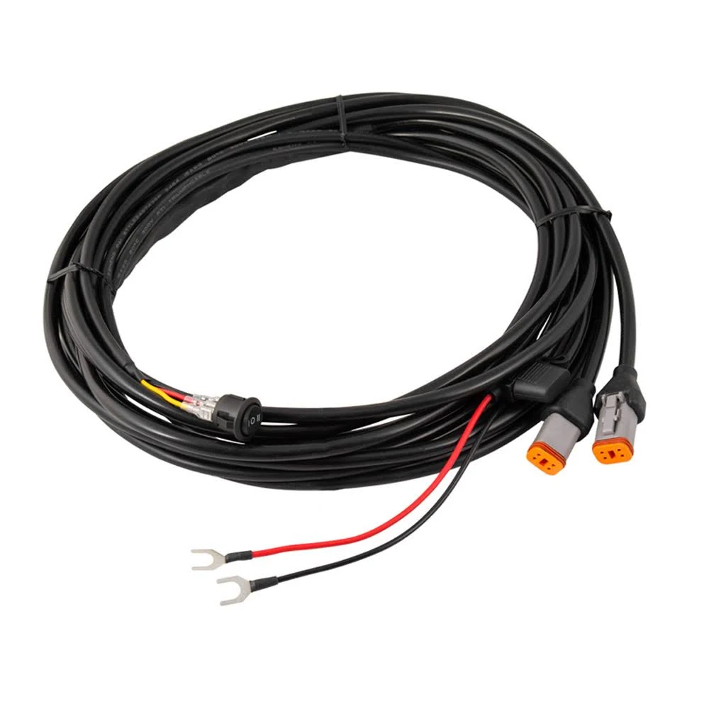 Diode Dynamics Light Duty Dual Output 3-way 4-pin Wiring Harness DD4092