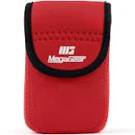 MegaGear MG798 Ultra Light Neoprene Camera Case Compatible with Olympus Tough TG-6, TG-5, TG-870, TG-4, TG-860 - Red