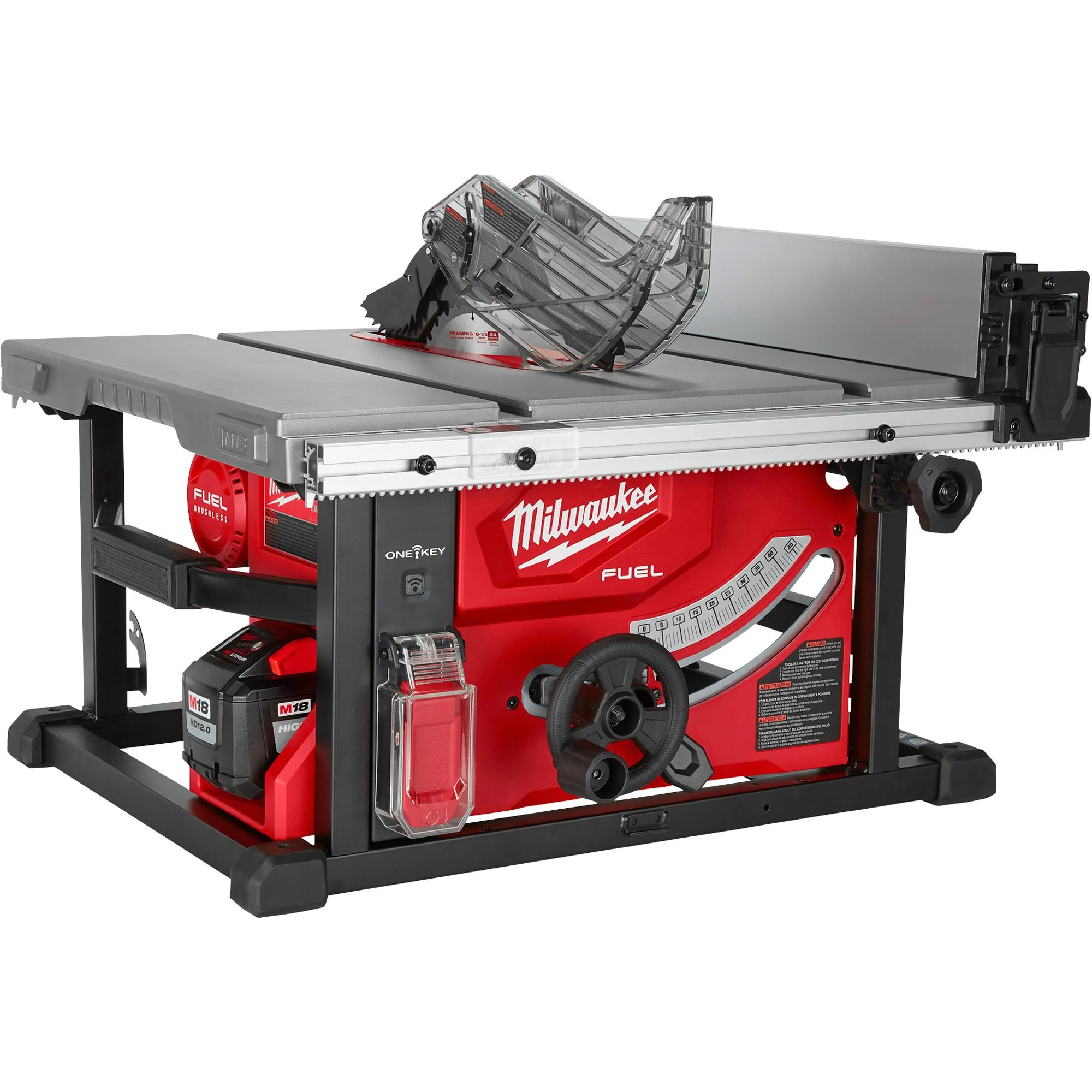 Milwaukee 2736-21HD - M18 Fuel 8-1/4" 18V Cordless Table Saw with One-Key