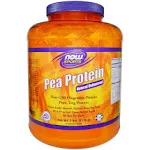 NOW Sports Nutrition, Pea Protein 24g, Fast Absorbing, Unflavored Powder, 7-Pound