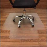 AiBOB Office Chair Mat for Hardwood Floors 36 x 48 in Heavy Duty Floor Mats for Computer Desk Easy Glide for Chairs Flat Without Curling