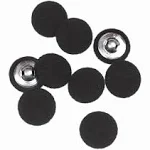 10pcs Fabric Cloth Covered Buttons with Metal Shank