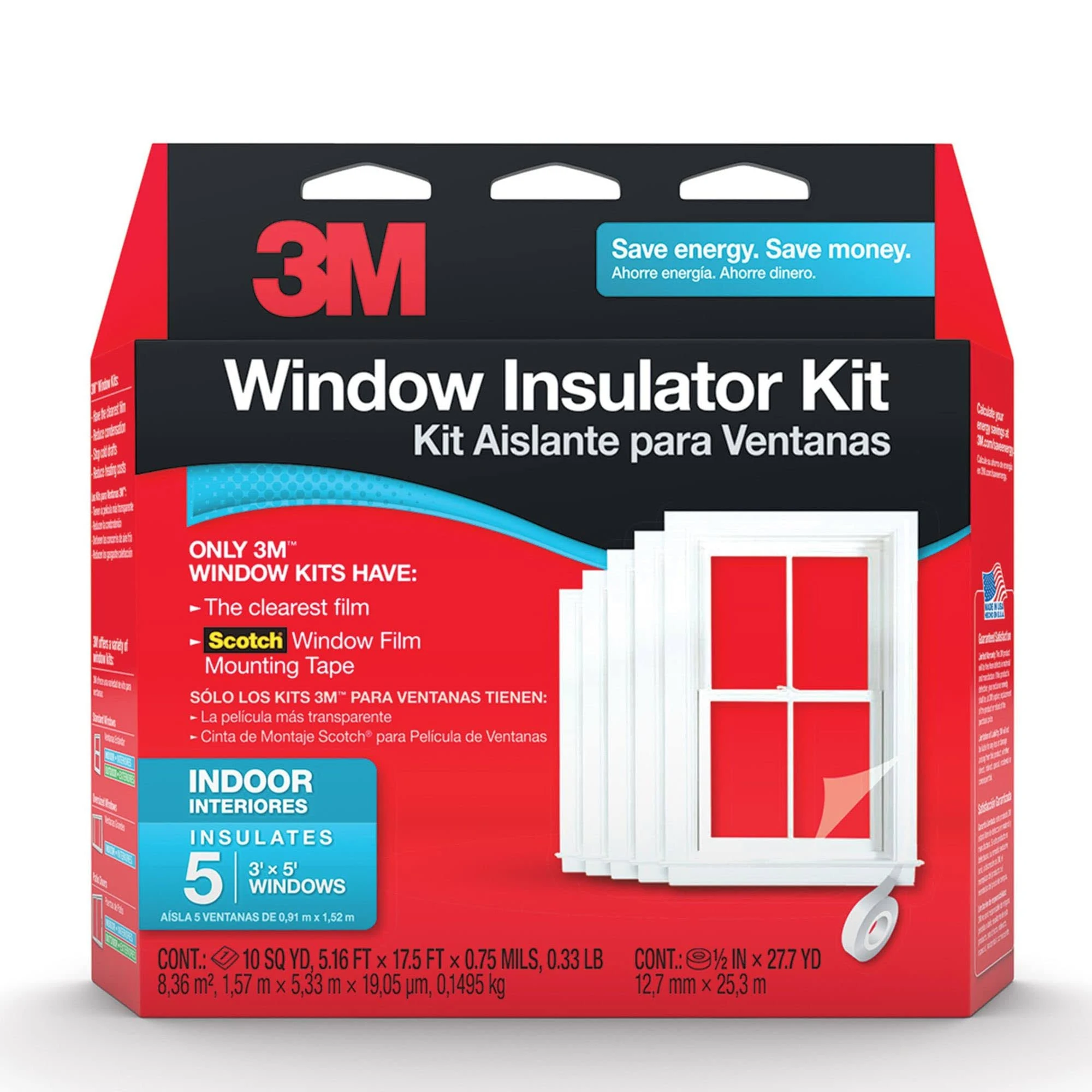 3M Indoor Window Insulation Kit