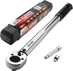 EPAuto 3/8-Inch Drive Click Torque Wrench (10-80 ft.-lb. / 13.6-108.5 Nm)