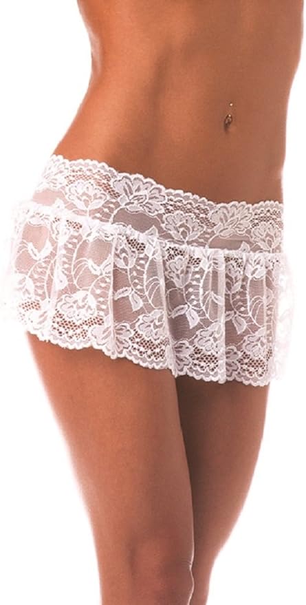 BodyZone Women's Flirty Lace Skirt