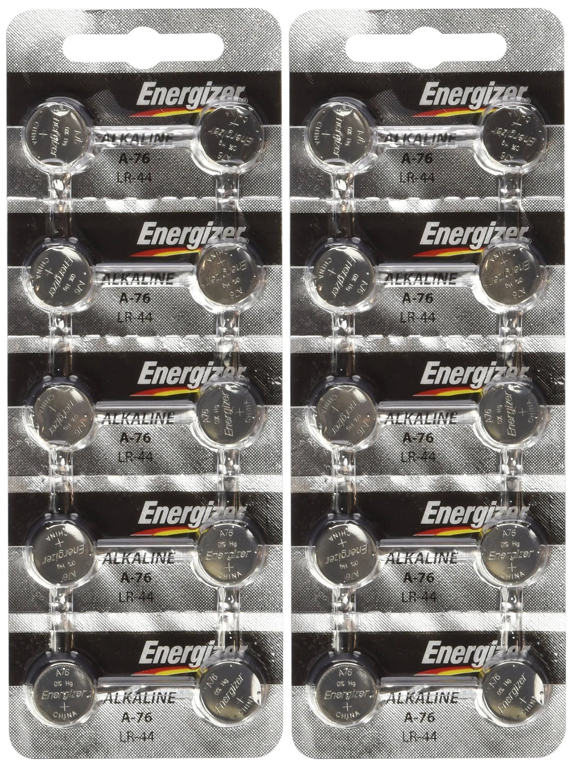 Energizer 357/303 Batteries (1 Pack), 1.5V Silver Oxide Button Cell Batteries