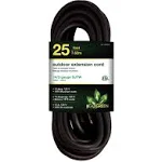 Go Green Power Inc. GG-13825BK 14/3 25' SJTW Outdoor Extension Cord