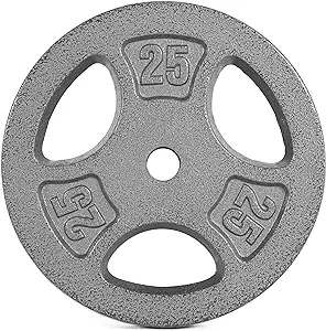 CAP Barbell Standard Weightlifting Plate, 10 lbs, Single