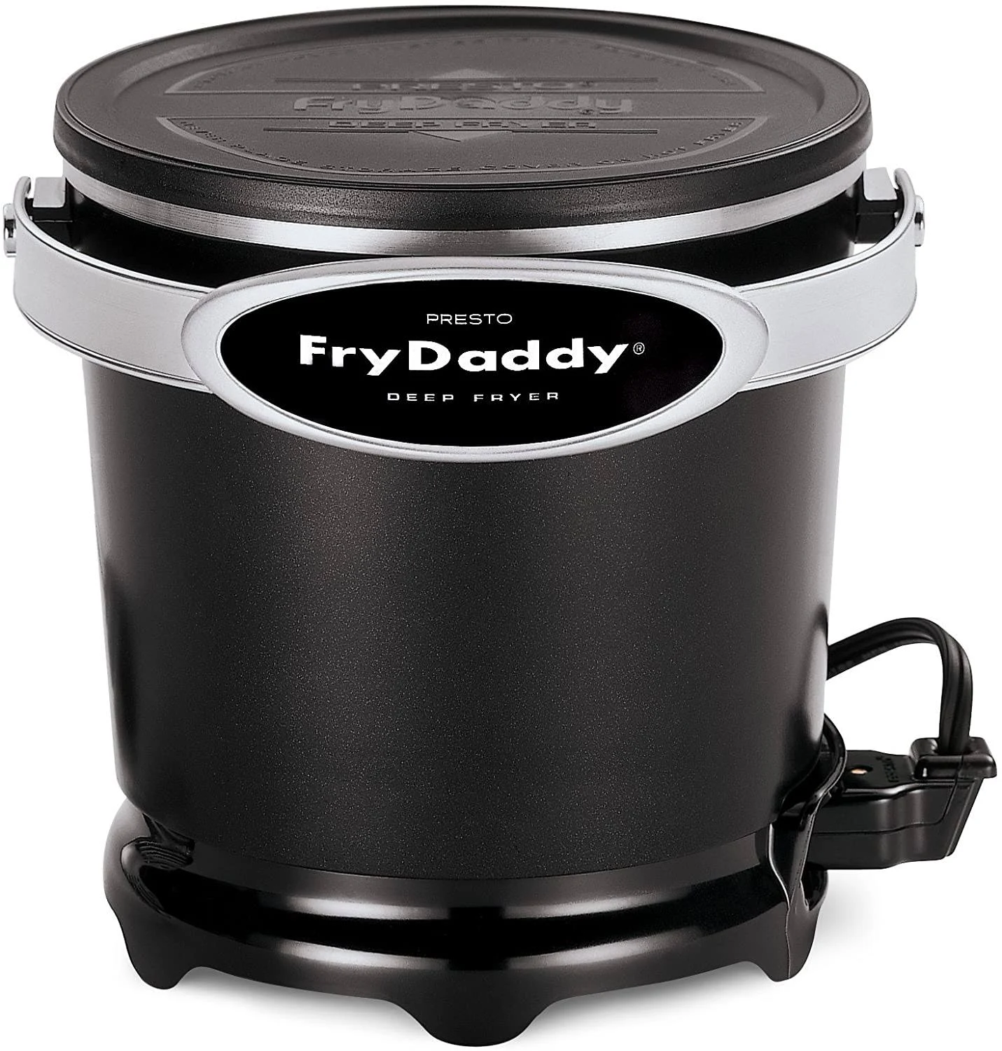 Presto 1L FryDaddy Deep Fryer, Black, Cast Metal, 4 Cup Capacity - 05420 | Blain's Farm & Fleet