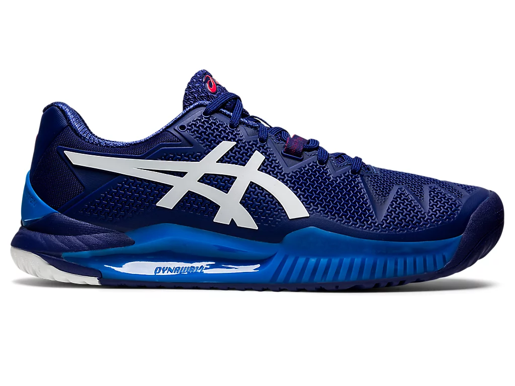 GEL-Resolution 8 | Men | Dive Blue/White | Men's Tennis Shoes | ASICS United States