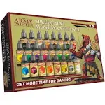 The Army Painter Speedpaint Most Wanted Set 2.0-24x18ml Speed Model Paint Kit Pre Loaded with Mixing Balls and 1 Brush- Base, and 1 Painting Guide - Model Paint Set for Plastic Models