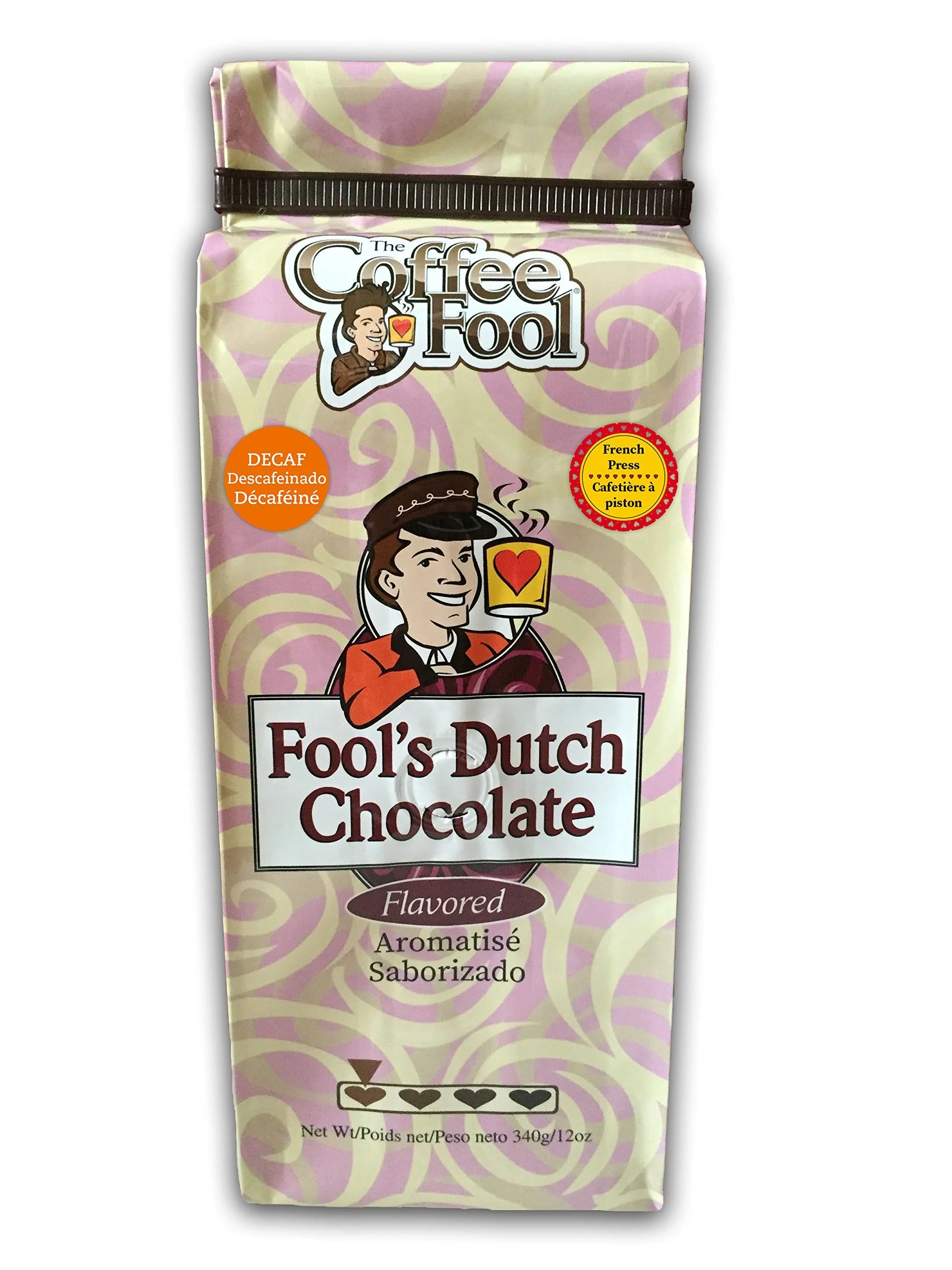 Coffee Fool's Decaf Dutch Chocolate (French Press)