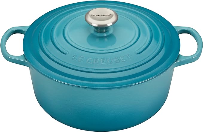 Le Creuset - Signature Round Dutch Oven 5.5 Quart / Caribbean