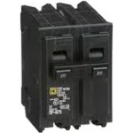 NEW Square D - Homeline 20 Amp 2-Pole Circuit Breaker (HOM220CP)