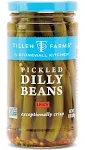 Tillen Farms Pickled Hot & Spicy Dilly Beans 12 oz