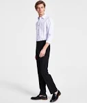 Calvin Klein Slim-Fit Dress Pants - Black