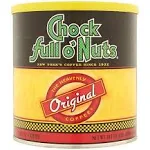 Chock Full o'Nuts Ground Coffee, Original - 30.5 oz can