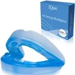 Zquiet Anti-Snoring Mouthpiece Solution - Comfort Size 1 (Single Device) - Made in USA Snoring Solution for A Better Nights Sleep (Blue)