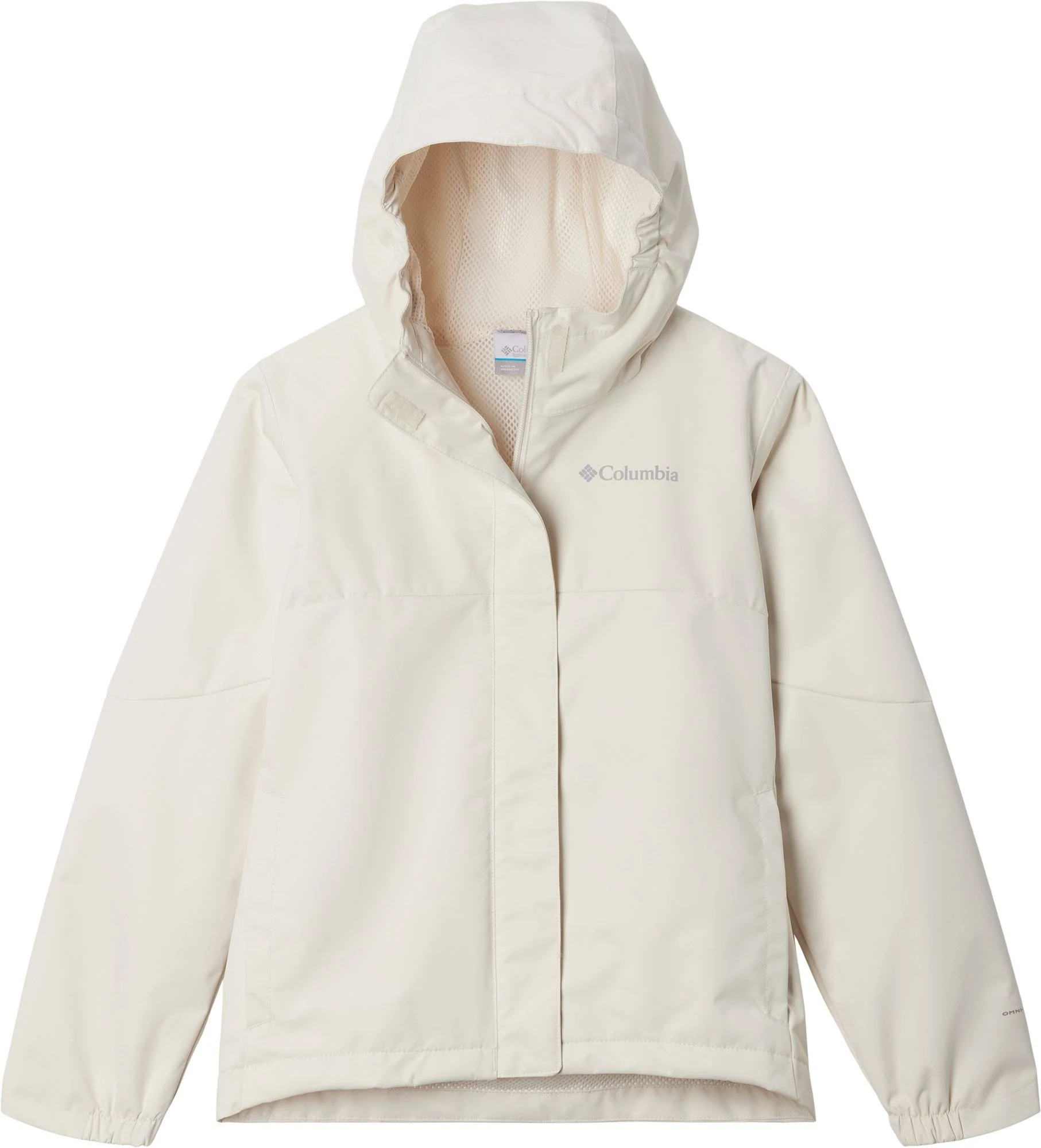 Columbia Girls' Hikebound Jacket, Medium, Chalk