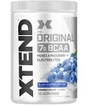 Xtend XTEND Original BCAA Powder 7g BCAA and 2.5g L-Glutamine, Sugar Free Post Workout Muscle Recovery Drink with Amino Acids for Men & Women, 30 Servings