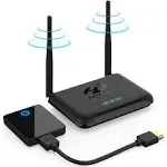 Pakite Wireless HDMI Transmitter and Receiver 1080P HD Wireless HDMI Extender ...