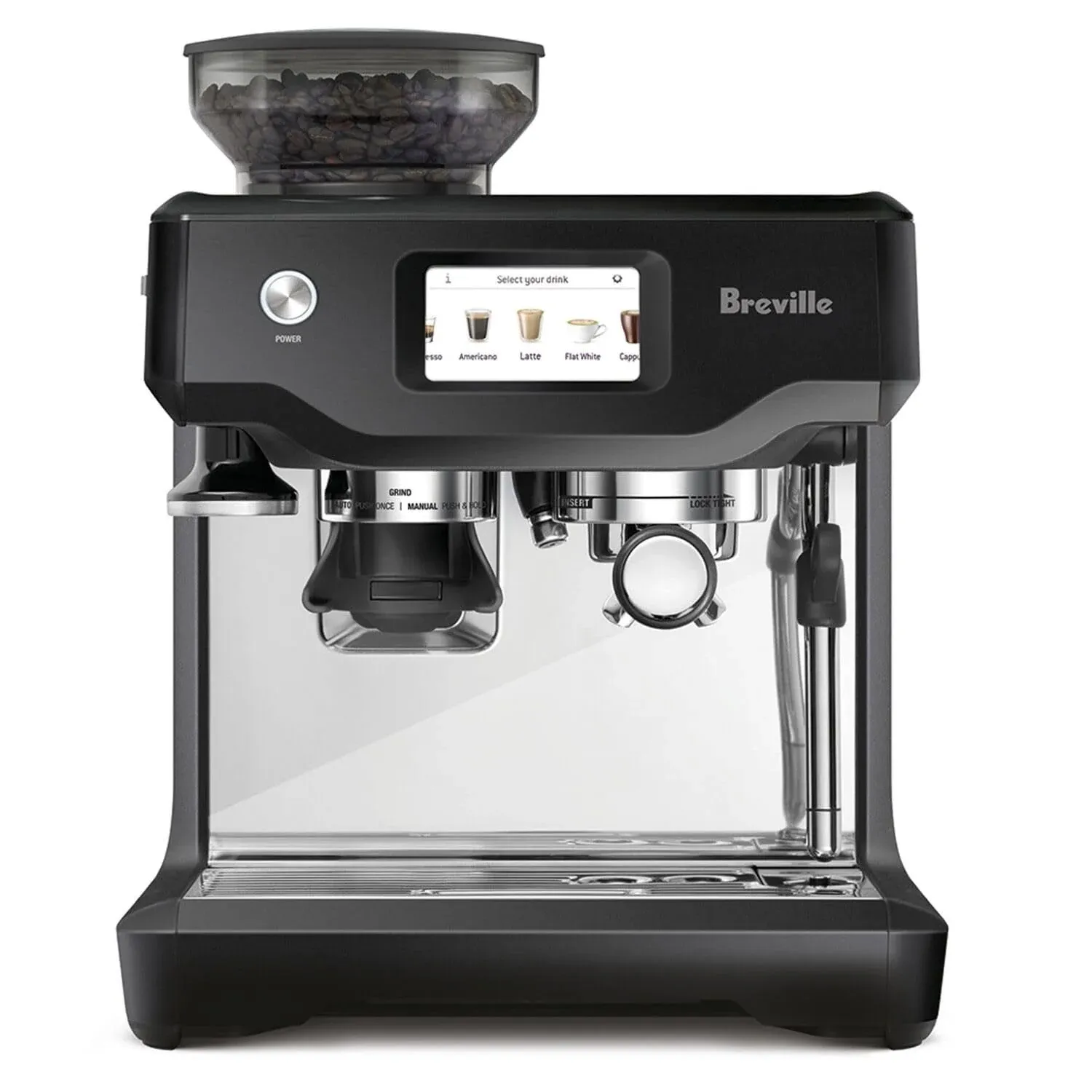 Эспрессо-машина Breville Barista Touch BES880BTR, черный трюфель