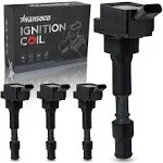 RANSOTO 4 Pcs Ignition Coil Pack Compatible with 2016-2021 Hyundai Elantra Kona Sonata Veloster Kia Forte Optima Soul 2.0L,Replace # 27300-2E601 UF816