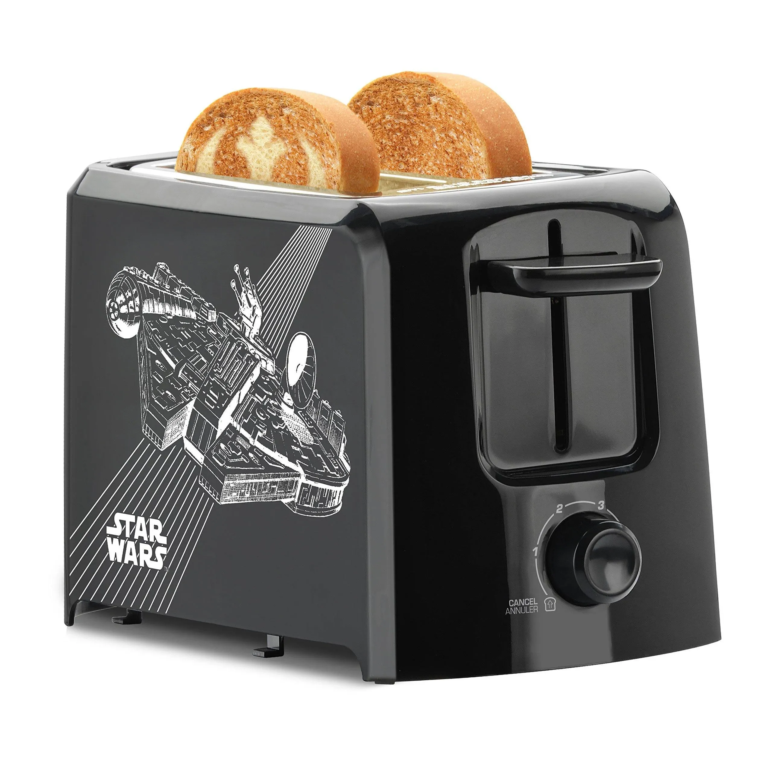 Star Wars 2 Slice Toaster, Black