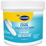 Dr. Scholl's Instant Cool Athlete's Foot Wipes - 60 ct