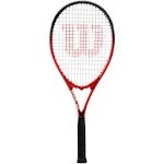 WILSON Pro Staff Precision XL 110 Adult Recreational Tennis Racket - Grip Size 3-4 3/8", Red