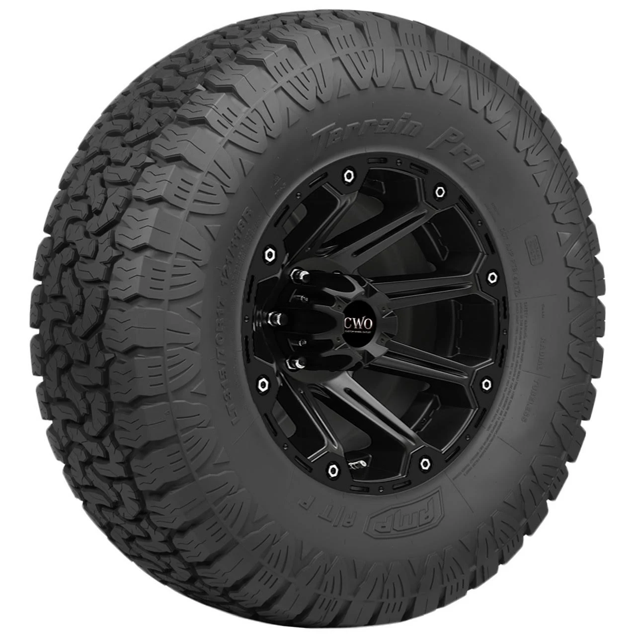 Amp Tires Terrain Pro A/T P Tire - 285/65R18