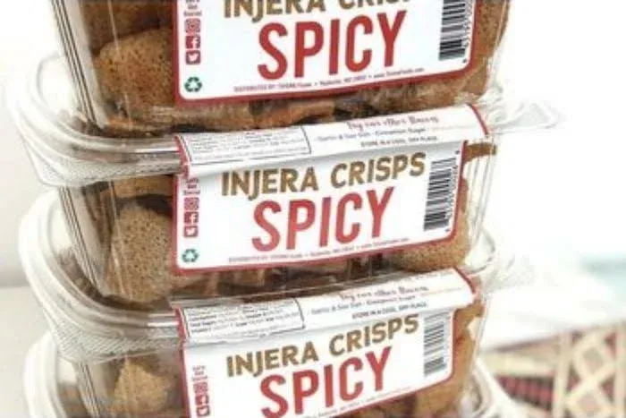 TSIONA FOODS Spicy Injera Crisps, 6 OZ