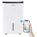 Honeywell 50-Pint ENERGY STAR Dehumidifier for 4,000 Sq Ft – Laundry Mode, Auto-Comfort Mode & Thermal Overload Protection, TPFIT50WK