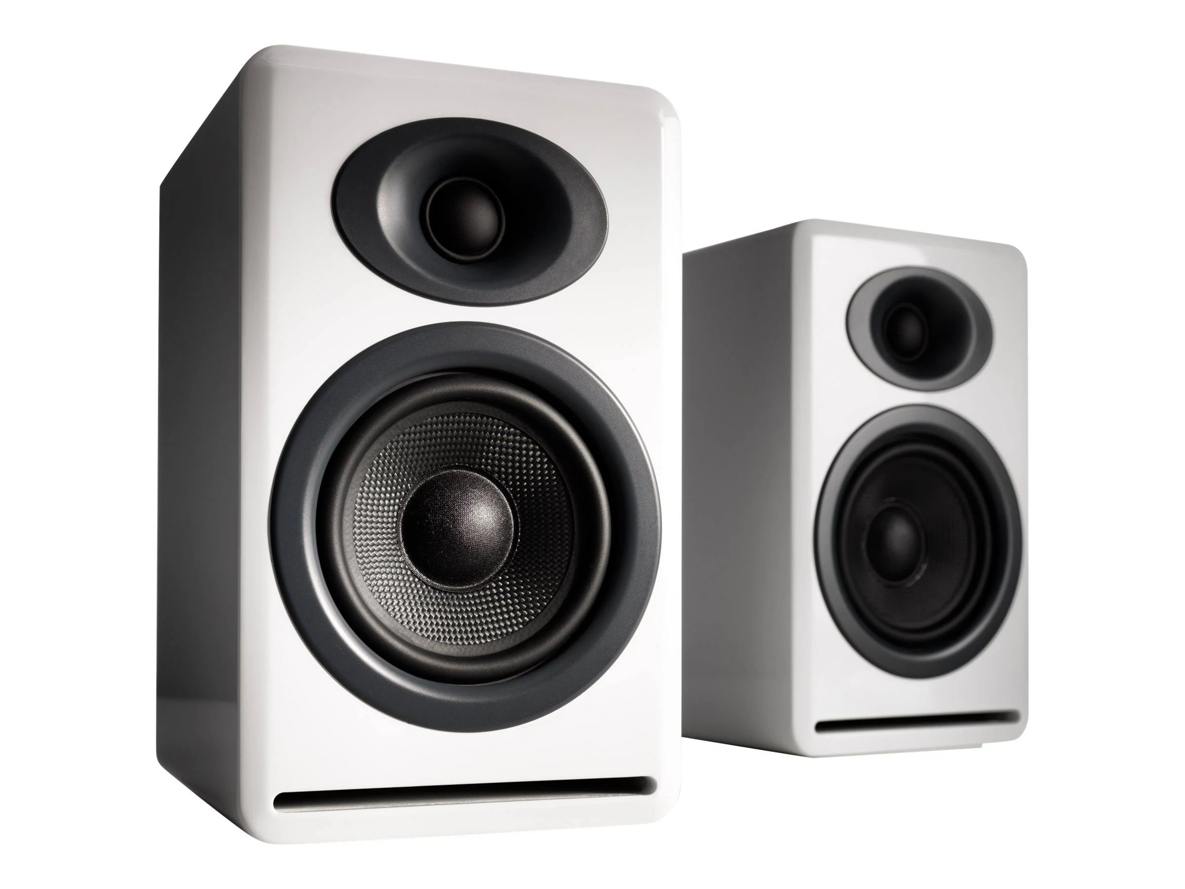 Audioengine P4 Passive Bookshelf Speakers (White)