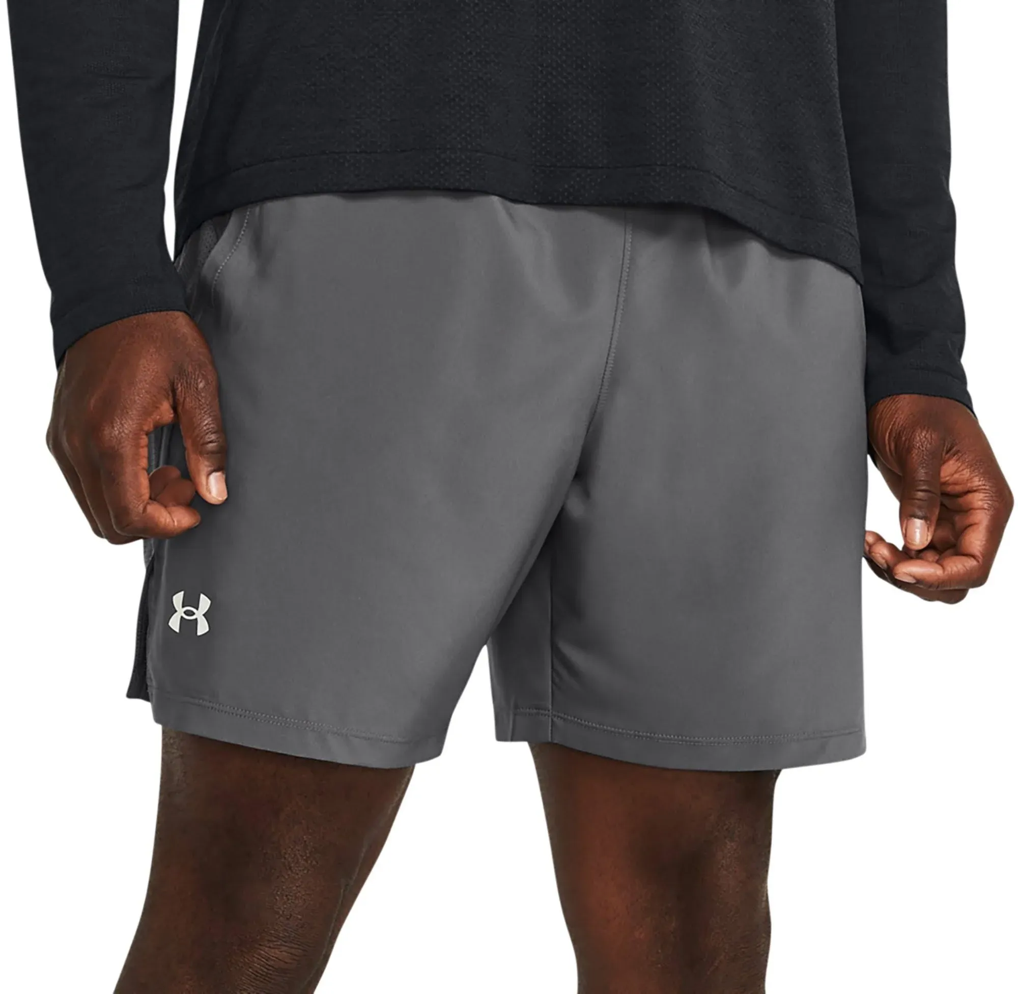 Under Armour Men's Launch 7" Shorts Grey XL