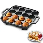 Commercial Chef Cast Iron Pan Baking Dish