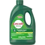 Cascade Gel Dishwasher Detergent, Lemon Scent, 120-ounce