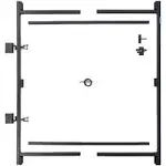 Adjust-A-Gate Steel Frame Gate Building Kit, 60"-96" Wide Opening Up to 6' High