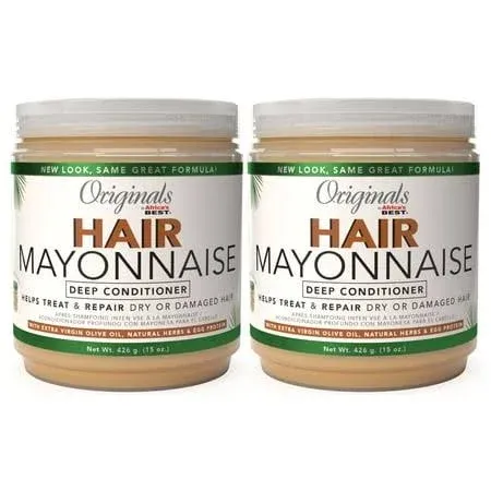 Africa's Best Organics Hair Mayonnaise 15 oz (Pack of 2)