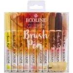 Ecoline Brush Pen Set of 10, Skin Colors (11509806)