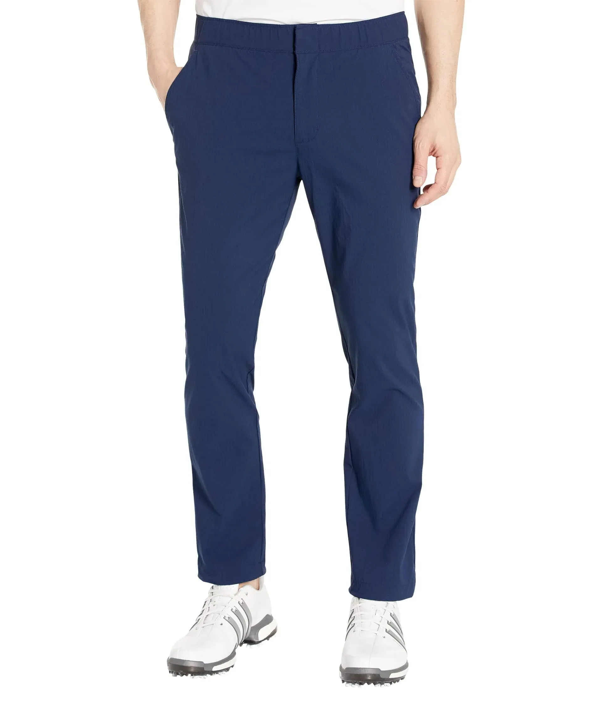 Men's Adidas Ripstop Golf Pants - Collegiate Navy - Large