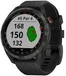 Garmin Approach S42 GPS Golf Watch Gunmetal/Black