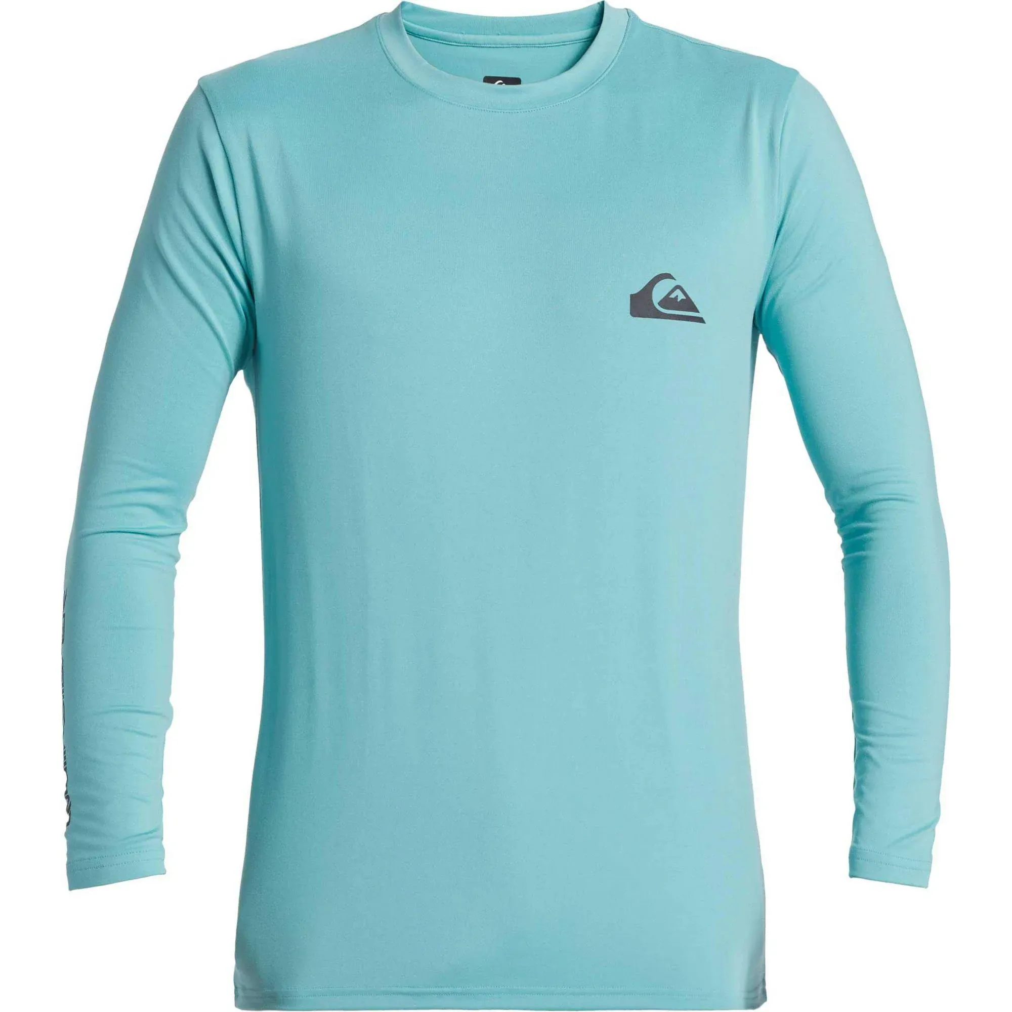 Quiksilver Mens Everyday Long Sleeve Surf Tee, Marine Blue, Size M