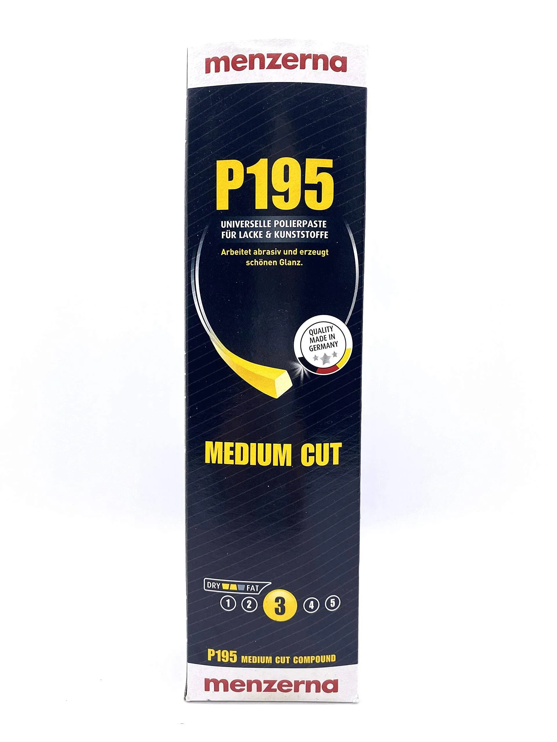 Menzerna Medium Cut Polishing Compound Paste Orange P195